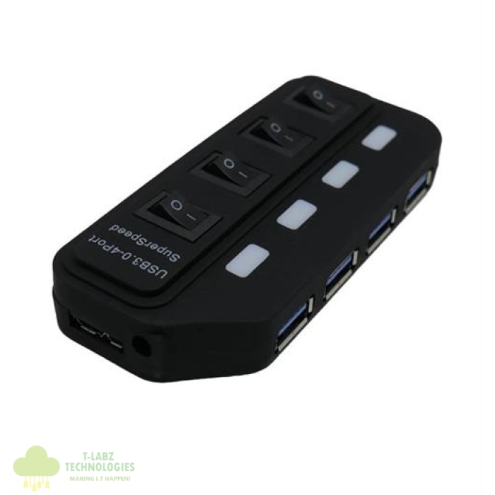 UniQue USB 3.0 4 Port Hub - Image 1