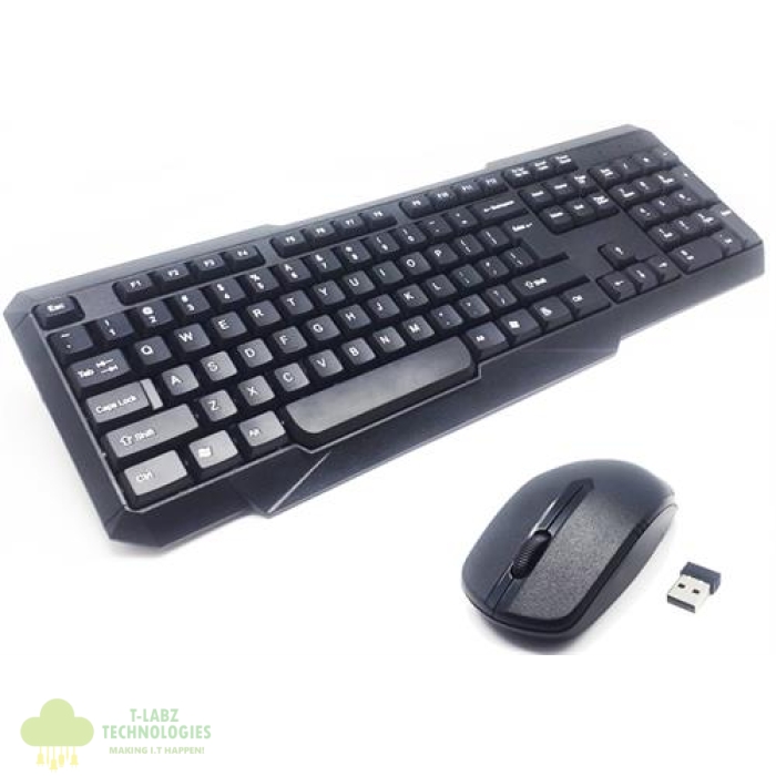 UniQue Wireless USB 104 Keys Standard US Layout - Image 1
