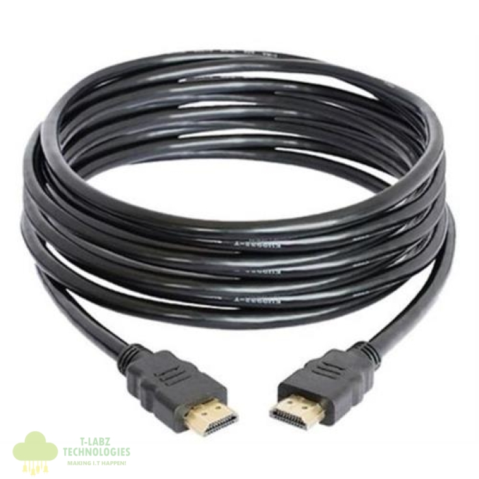 Unique HDMI To HDMI Cable Black - Image 1