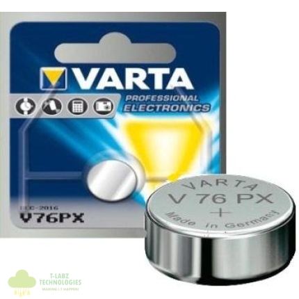 Varta V76PX Primary Silver Oxide Button Cell 1.5V