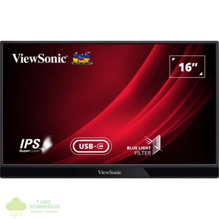 Viewsonic VG1655 15.6 inch FHD USB Portable - Image 1