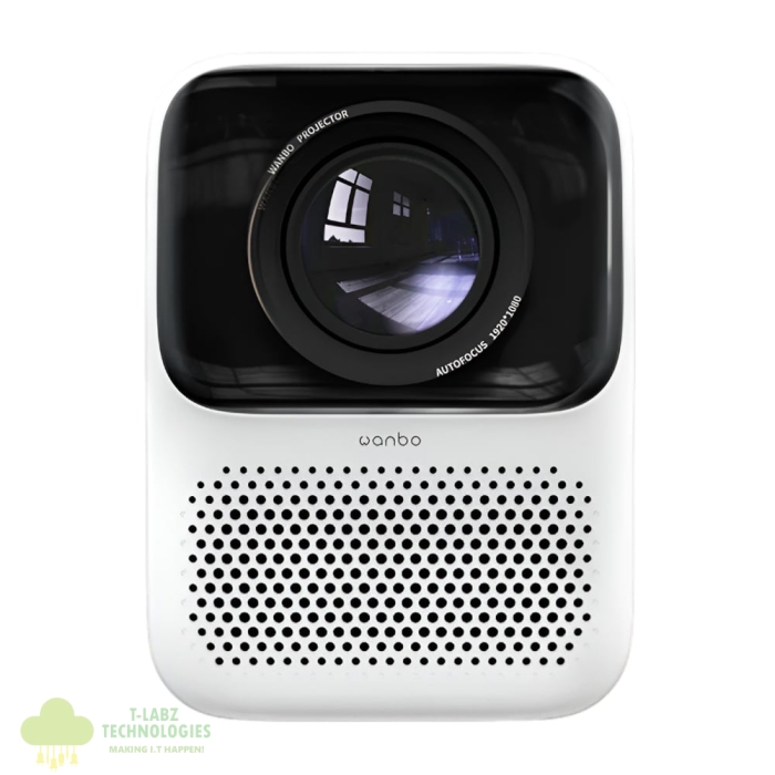WANBO T2 MAX 1080P 450ANSI Android 9.0 Smart Projector - White - Image 2