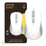 WINX CLICK Easy 1600DPI 2.4GHz Wireless Mouse - White