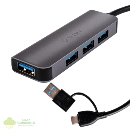 WINX CONNECT Simple USB/Type-C Hub