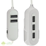 Whizzy 5 Port USB Family Car Charger