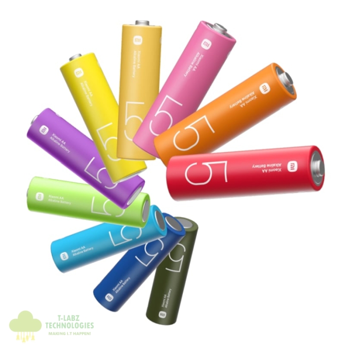 Xiaomi AA Rainbow Batteries (10 Pack) - Image 1