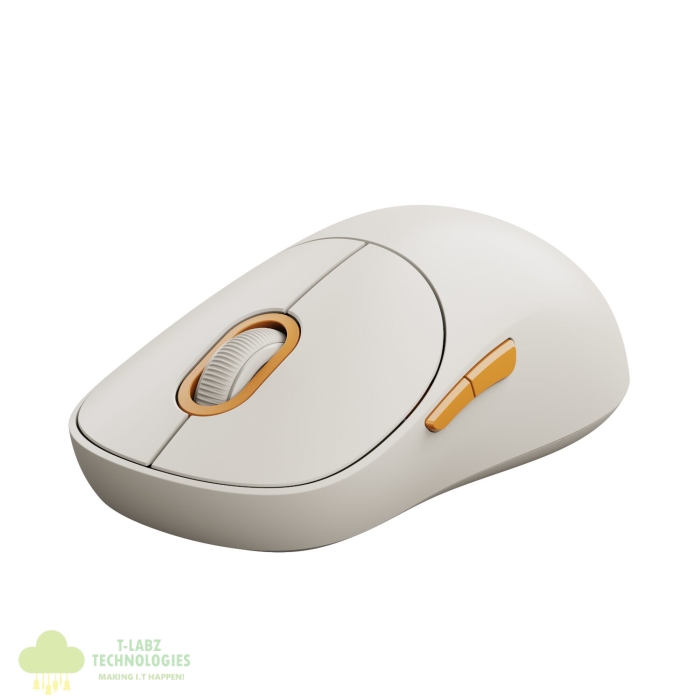 Xiaomi Wireless Mouse 3, Dual-Mode Bluetooth, 1200DPI Sensor - Off-White - Image 2