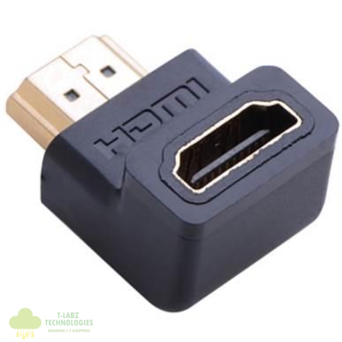 uGreen Version 2 HDMI Male To Female 90 Degree - Image 1