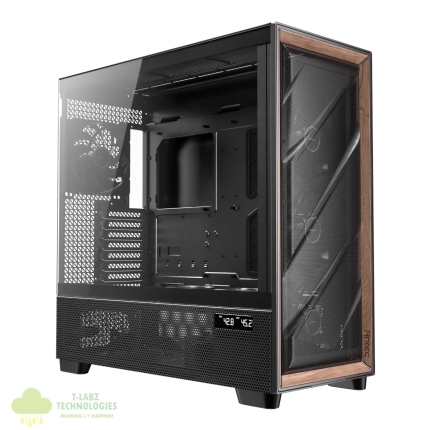 Antec FLUX PRO E-ATX Full Tower Gaming Chassis – Black