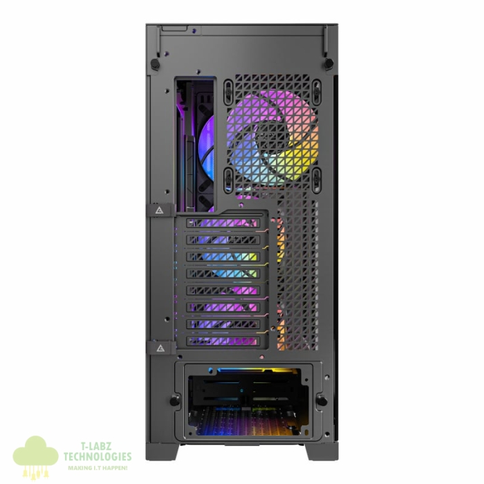 Antec Performance FT1 E-ATX |ATX |M-ATX | ITX ARGB Full-Tower Gaming Chassis - Black - Image 3