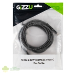 GIZZU 240W 480Mbps Type-C 2m Cable - Image 4
