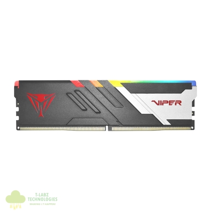 Patriot Viper Venom 32GB KIT(2x16GB) 6000MHz DDR5 Desktop Gaming Memory RGB