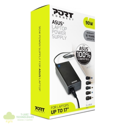 Port Connect 90W Notebooks Adapter Asus