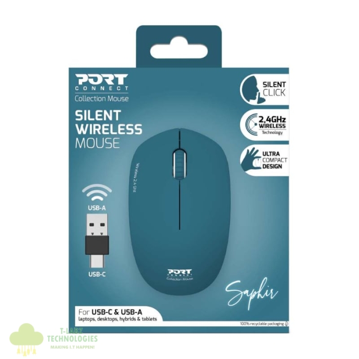 Port Connect MOUSE COLLECTION II WIRELESS Saphir - Image 5