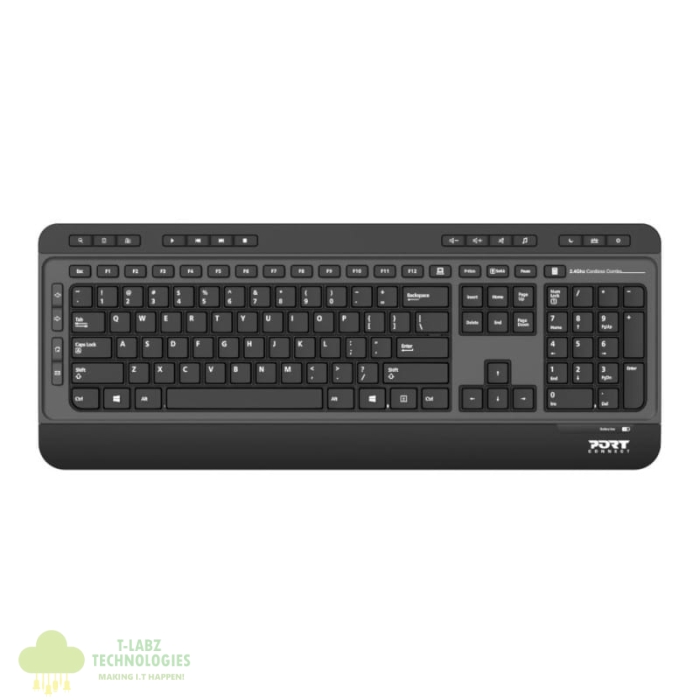 Port Wireless Keyboard and Mouse Combo - Image 5