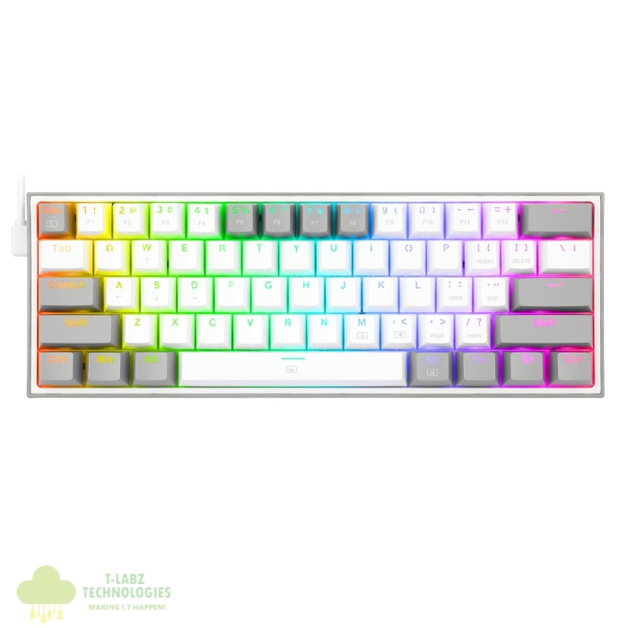 Redragon K617 FIZZ 60% Wired RGB Gaming Keyboard - Image 1