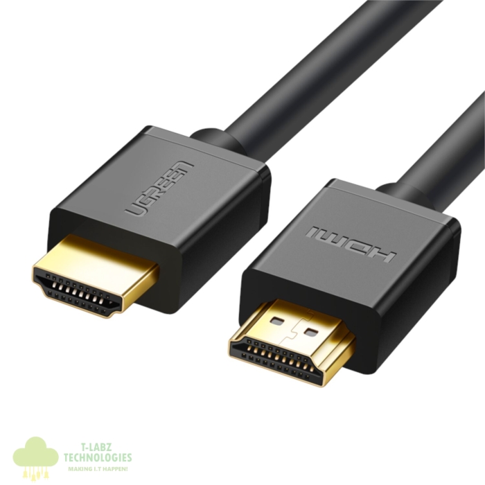 UGREEN HD104-10107 HDMI 4K Cable Male to Male Black 2m - Black - Image 1
