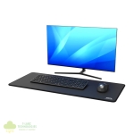Port Connect Professional Desk Pad - Black (300 x 700mm) - Image 5