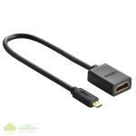 UGREEN 20134-20134 Micro HDMI Male to HDMI Female Adapter - Black - Image 3