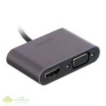 UGREEN CM449 USB-A to HDMI + VGA 1080P Display Adapter - Image 2