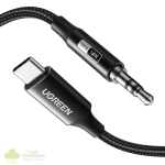 UGREEN USB Type-C to 3.5mm AUX Audio Cable 3M - Black - Image 3