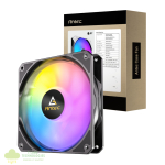 Antec P12 PWM 120mm ARGB Reverse Case Fan - Black