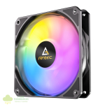 Antec P12 PWM 120mm ARGB Reverse Case Fan - Black - Image 4