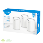 Cudy AX3000 Wi-Fi 6 Mesh Kit 3 Pack - White - Image 4