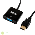 Gizzu 1080P HDMI to VGA Adapter Poly