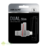 HIKSEMI Dual Slim 64GB USB3.2 Flash Drive - Image 4