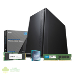 PCBuilder Intel i5-12400 OFFICE MASTER Core Windows 11 Pro Desktop PC