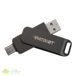 Patriot Rage R550 256GB USB3.2 Swing Type A to Type-C Flash Drive