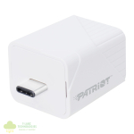 Patriot iLuxe Cube 128GB Type-C Smart Backup Solution - White