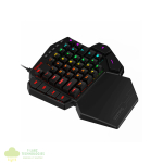 REDRAGON Diti Elite Pro One-Handed RGB Wireless Mechanical Gaming Keyboard - Black - Image 2