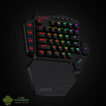REDRAGON Diti Elite Pro One-Handed RGB Wireless Mechanical Gaming Keyboard - Black - Image 4