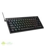 REDRAGON Horus Mini Pro 61Key Wireless Bluetooth Red Switch RGB Low Profile Gaming Mechanical Keyboard - Black - Image 3
