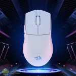 Redragon M916 PRO 1K 3-Mode Wireless Gaming Mouse – White - Image 3