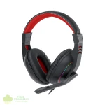 Redragon Over-Ear ARES Aux RGB Gaming Headset - Black - Image 3