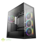 DeepCool CG580 4F V2 ARGB ATX Gaming Chassis - Black