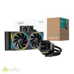 DeepCool LM240 ARGB 240mm AiO CPU Liquid Cooler - Black