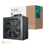 DeepCool PL650D 650W 80PLUS Bronze ATX3.1 Non-Modular Power Supply