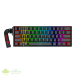 Redragon FIZZ Magnetic Plus 60% RGB Gaming Keyboard - Black