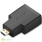 UGREEN Micro HDMI Male to HDMI Female Adapter – Black