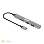 Port USB Type-C Hub 4 x USB + 1 x Charging Port