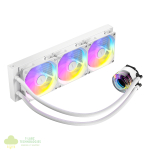 Antec VORTEX LUM 360 ARGB AIO CPU Liquid Cooler - White - Image 3