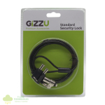 GIZZU 1.8m T-Bar Laptop Cable Lock Master Key Compatible - Image 2