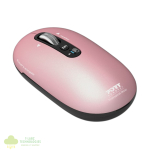 Port Connect PURE MAC Rechargeable Wireless and Bluetooth Mouse - Copper Rose - Image 2