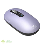Port Connect PURE MAC Rechargeable Wireless and Bluetooth Mouse - Iris - Image 2