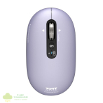 Port Connect PURE MAC Rechargeable Wireless and Bluetooth Mouse - Iris