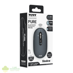 Port Connect PURE MAC Rechargeable Wireless and Bluetooth Mouse - Shadow - Image 5